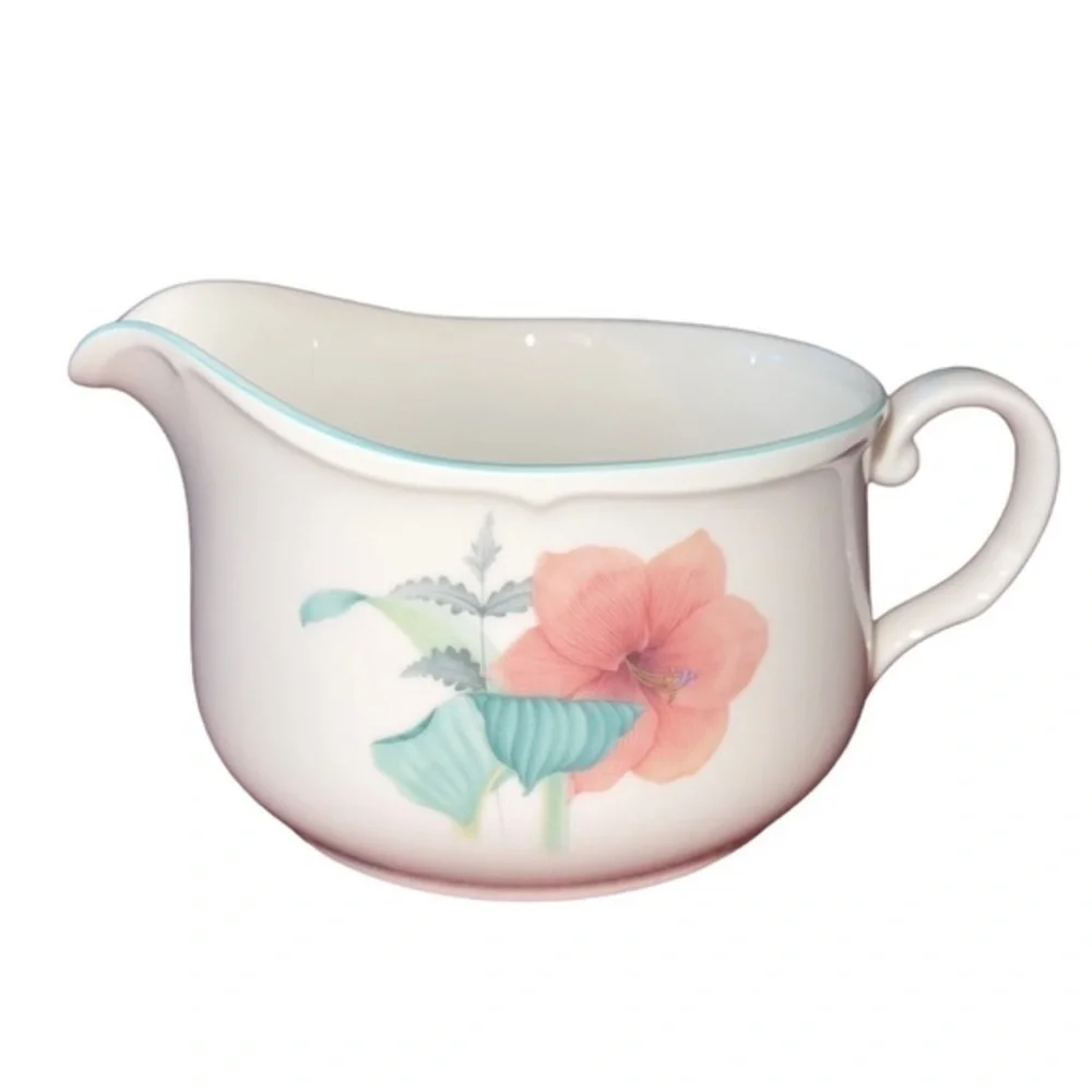 Noritake Gala Cuisine Floral Song #7918 Gravy‎ Boat
